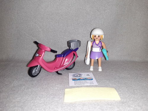 Playmobil 9084 frau - frau, roller