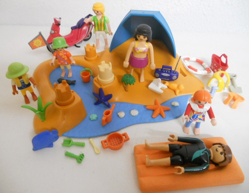 Strand mit zelt - strand,